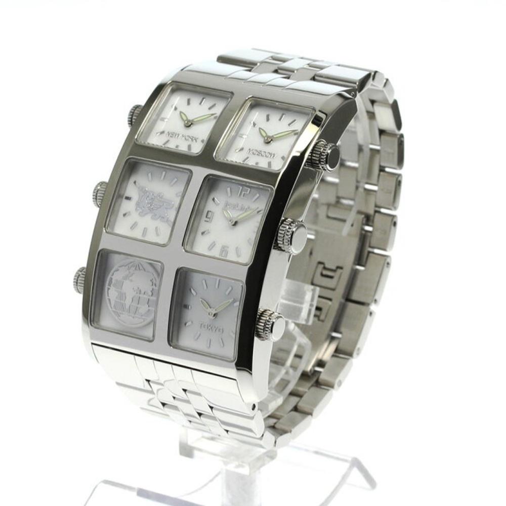 Brand‎ new unisex watch 6 zoned Silver Dial